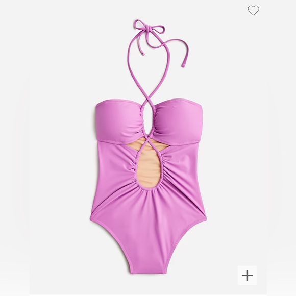 NWT, Cutout halter one-piece swimsuit, 6 - Picture 6 of 7